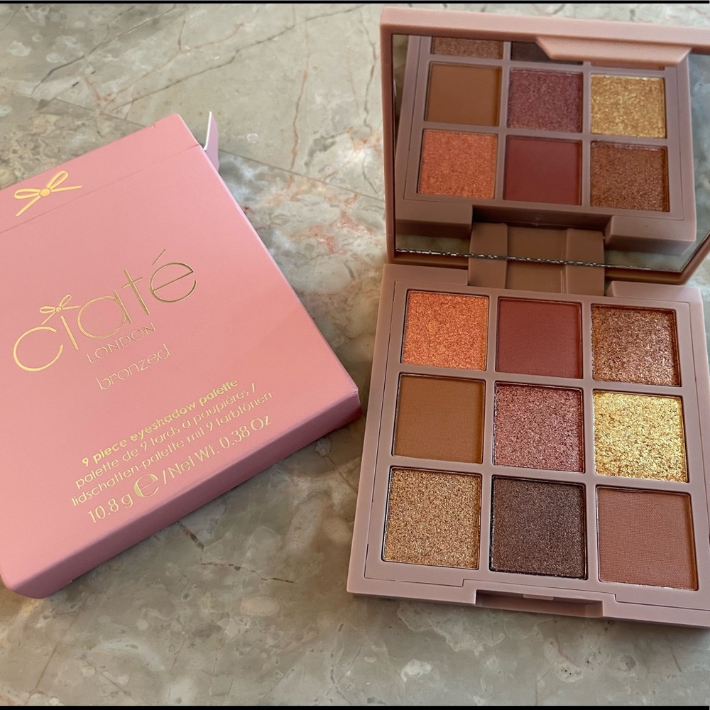 NIB Ciate London Bronzed Palette